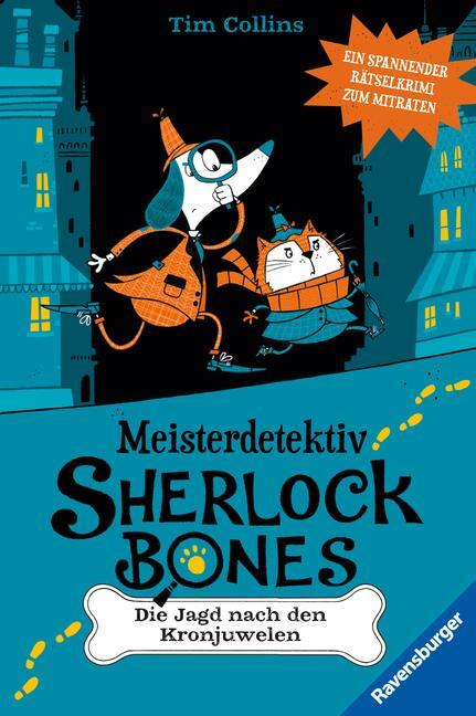 Cover: 9783473409105 | Meisterdetektiv Sherlock Bones. Spannender Rätselkrimi zum...
