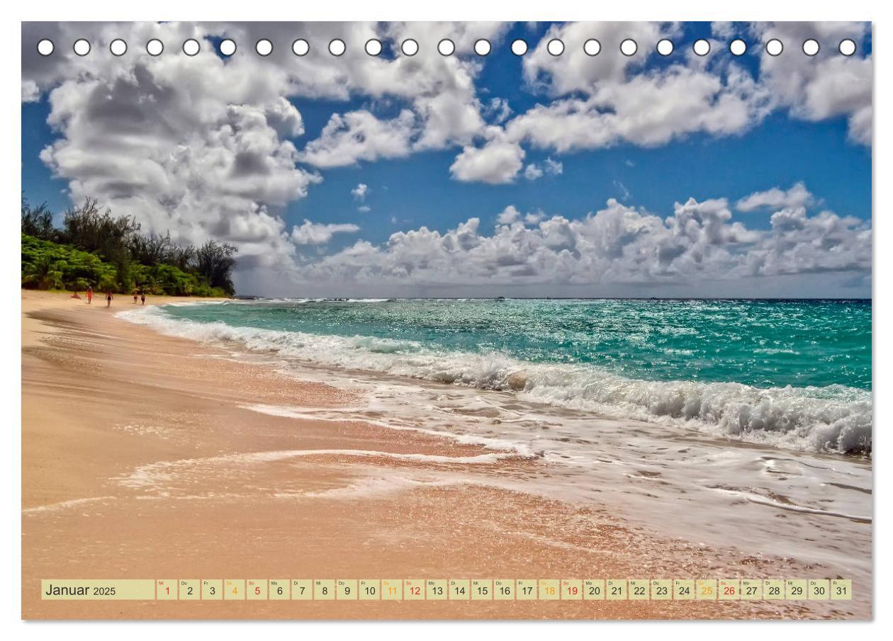 Bild: 9783435450657 | Die kleinen Antillen - Barbados (Tischkalender 2025 DIN A5 quer),...