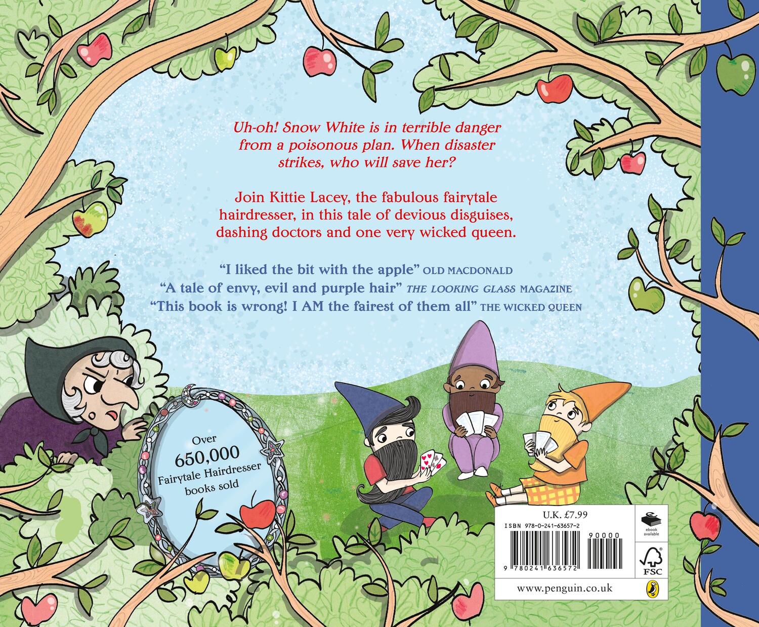 Rückseite: 9780241636572 | The Fairytale Hairdresser and Snow White | Abie Longstaff | Buch
