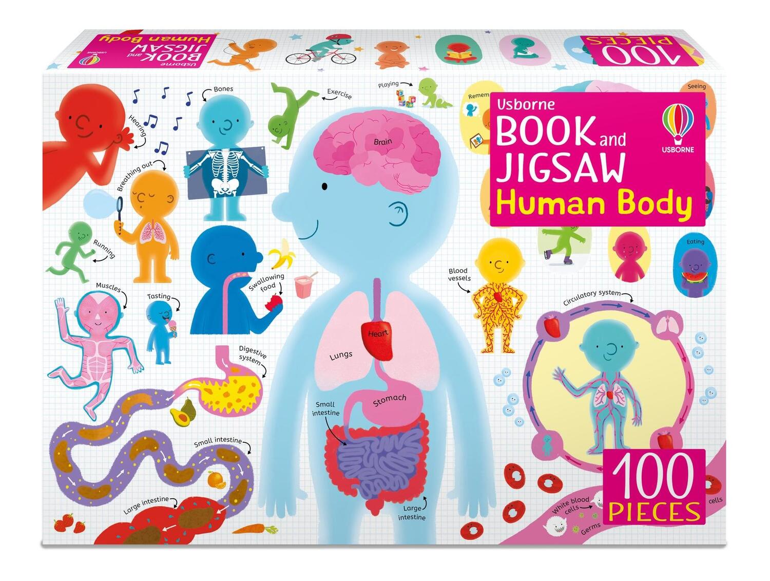 Cover: 9781474985291 | Usborne Book and Jigsaw Human Body | Sam Smith | Taschenbuch | 2020