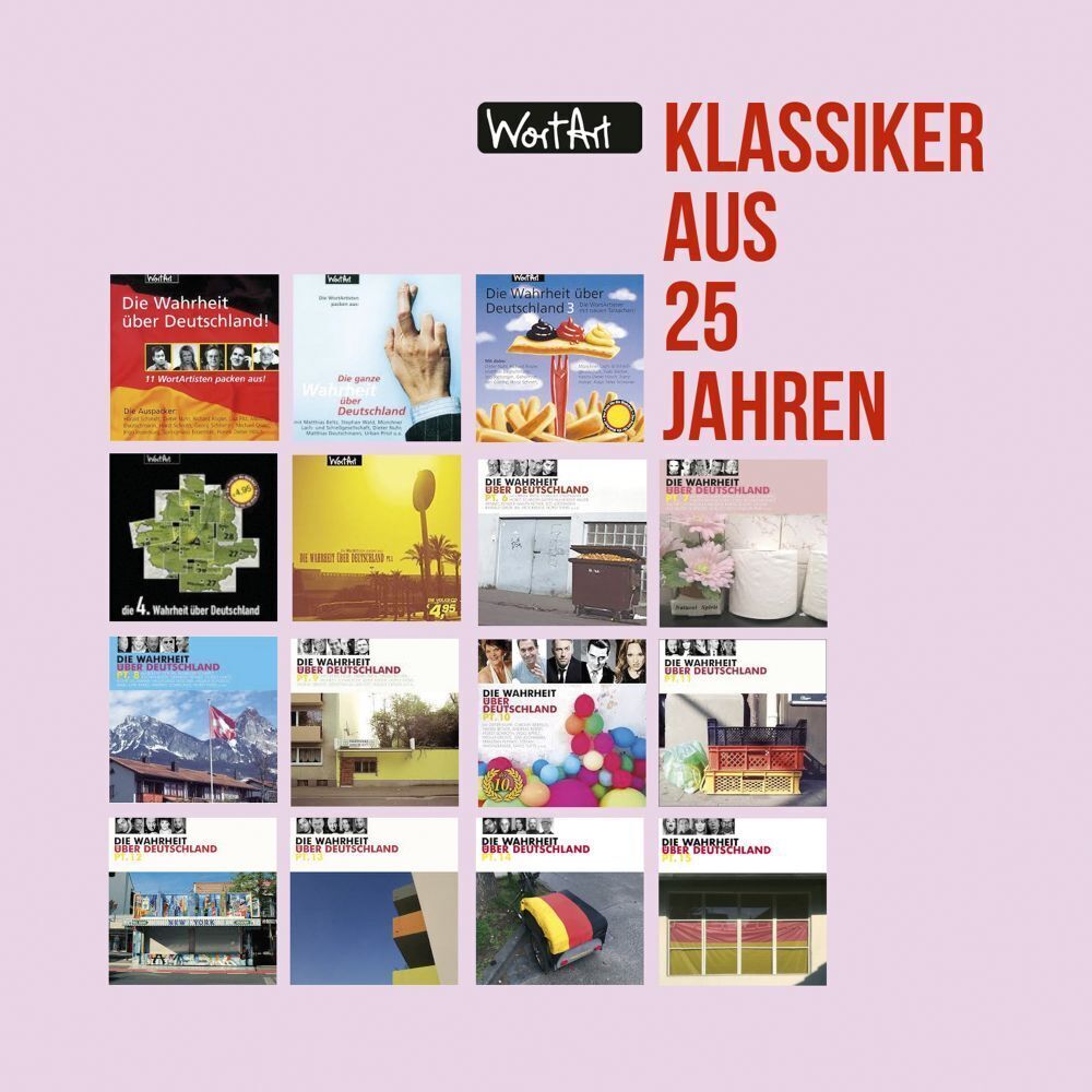 Cover: 9783837148534 | 25 Jahre WortArt "Klassiker", 2 Audio-CDs | WortArt | Nuhr (u. a.)