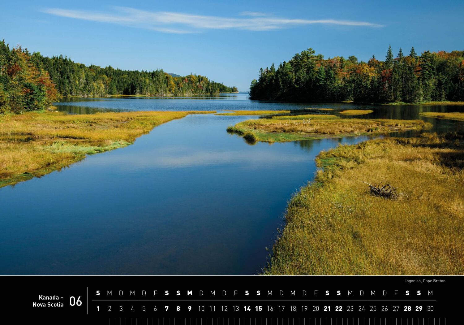 Bild: 9783968555294 | 360° Kanada - Nova Scotia Premiumkalender 2025 | Christian Heeb | 2025