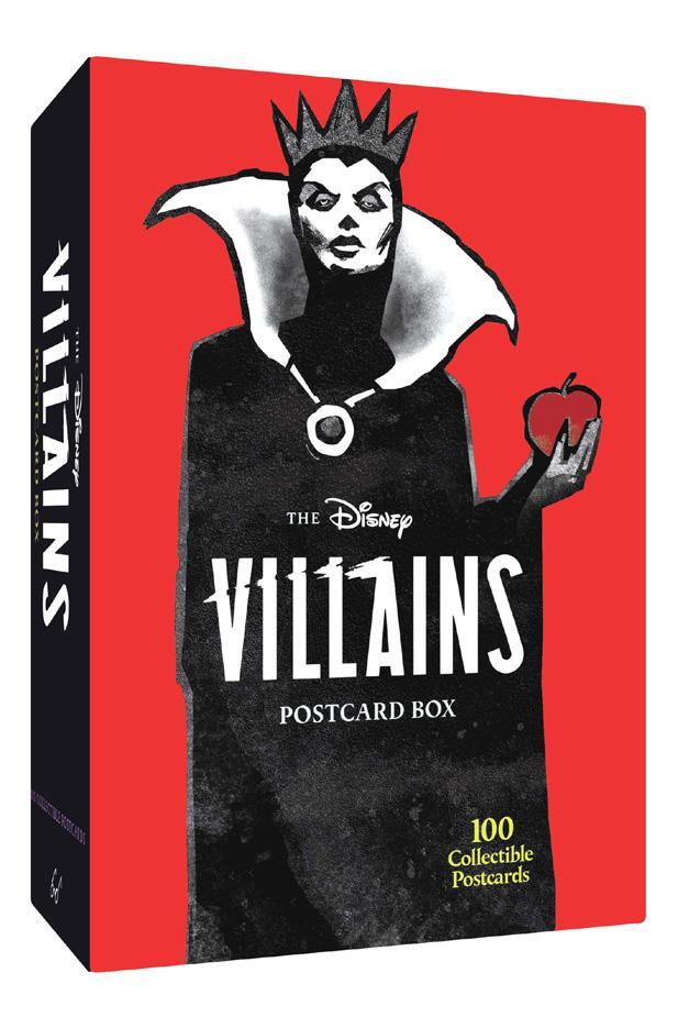 Cover: 9781797200897 | The Disney Villains Postcard Box: 100 Collectible Postcards | Disney