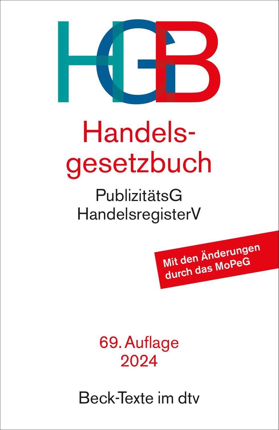 Cover: 9783423532280 | Handelsgesetzbuch | Taschenbuch | dtv-Taschenbücher Beck Texte | XIII