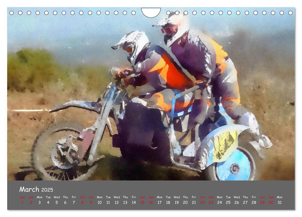 Bild: 9781325956531 | Enduro Racing (Wall Calendar 2025 DIN A4 landscape), CALVENDO 12...