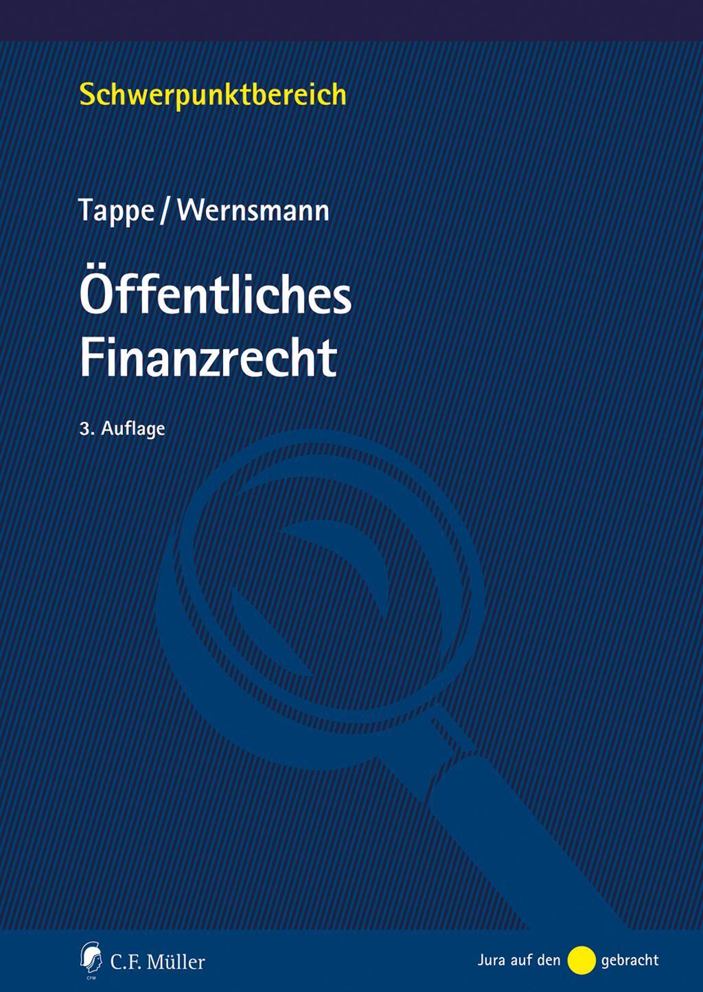 Cover: 9783811461543 | Öffentliches Finanzrecht | Henning Tappe (u. a.) | Taschenbuch | 2023
