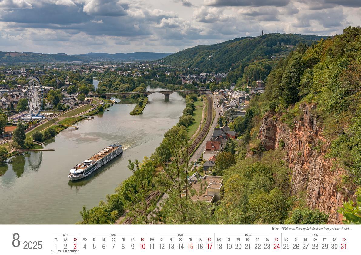 Bild: 9783965352261 | Trier 2025 Bildkalender A3 Spiralbindung | Holger Klaes | Kalender