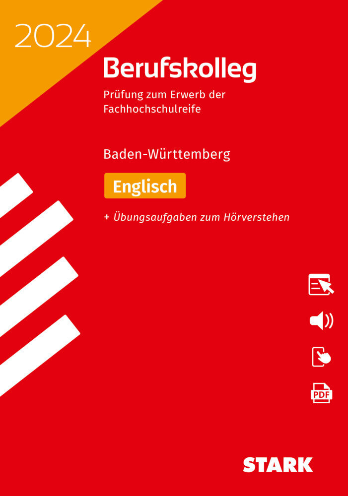 Cover: 9783849058180 | STARK Original-Prüfungen Berufskolleg Englisch 2024 - BaWü, m. 1...