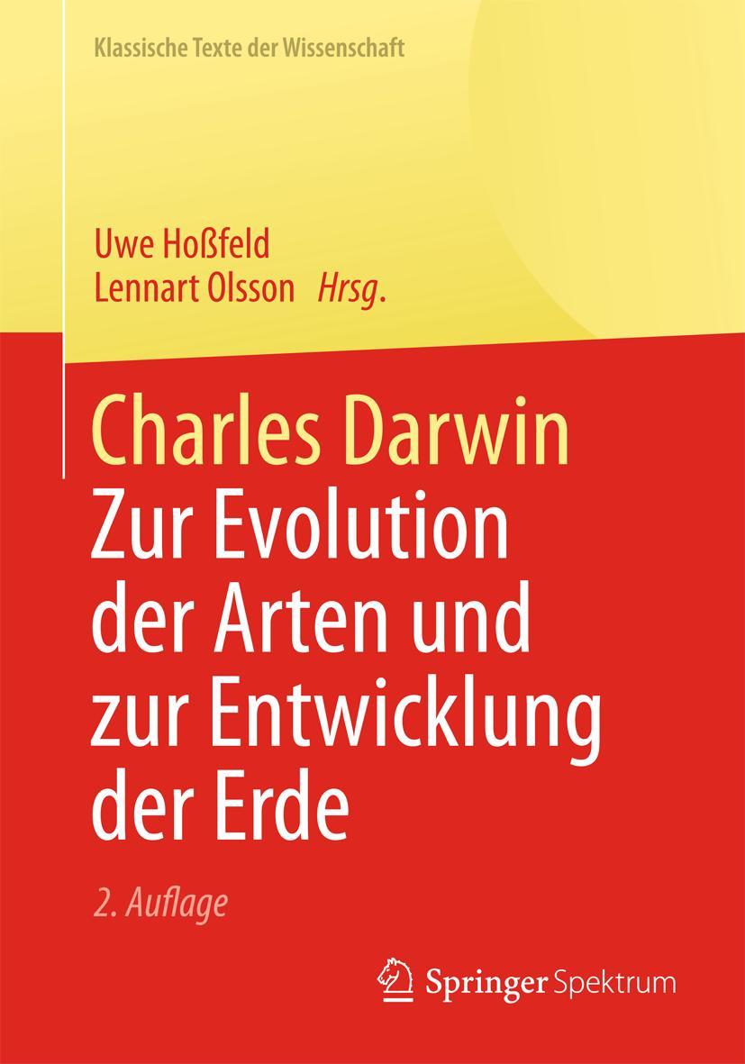 Cover: 9783642419607 | Charles Darwin | Zur Evolution der Arten und zur Entwicklung der Erde