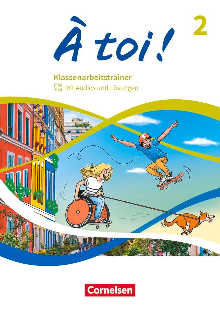 Cover: 9783061232375 | À toi ! Band 2 - Klassenarbeitstrainer mit Audios | Taschenbuch | 2024