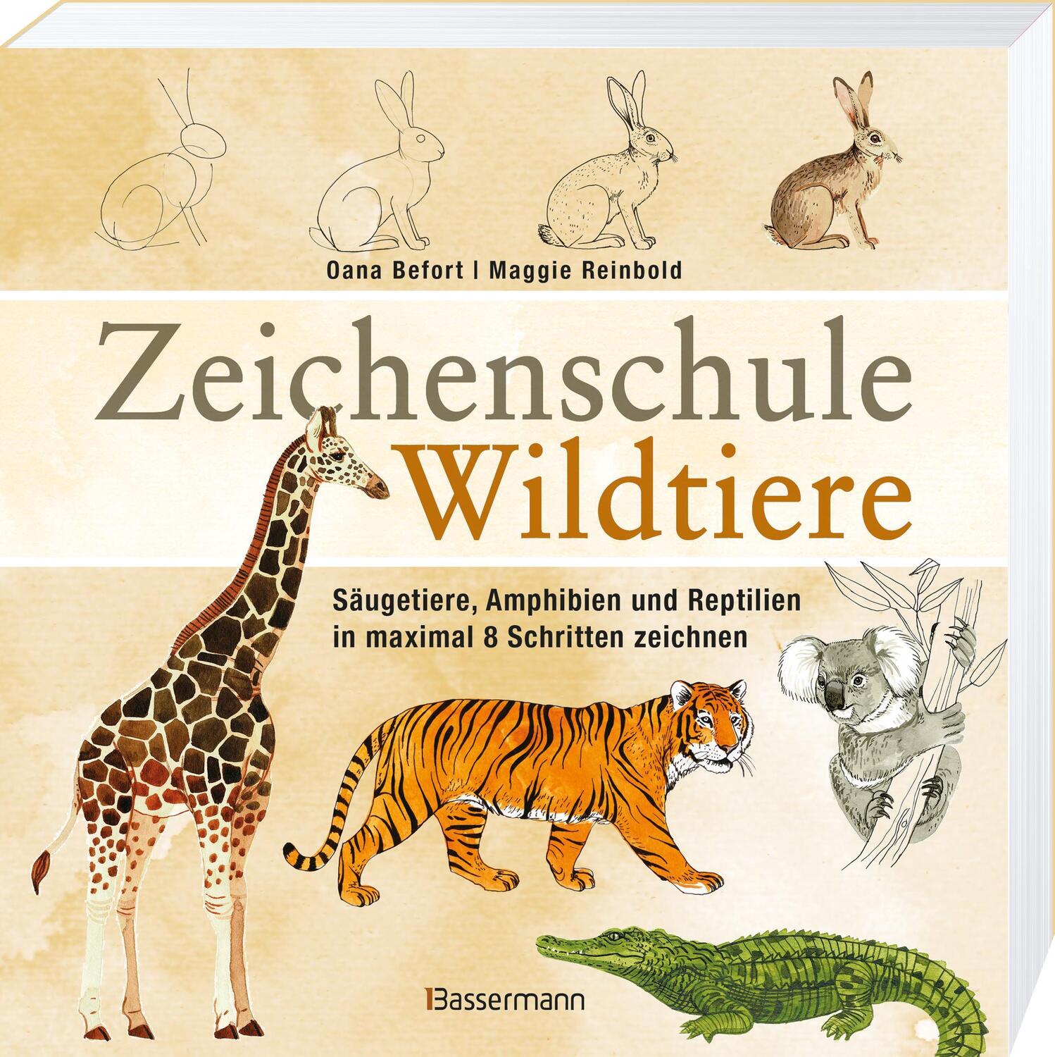 Bild: 9783809439837 | Zeichenschule Wildtiere | Oana Befort (u. a.) | Taschenbuch | 144 S.