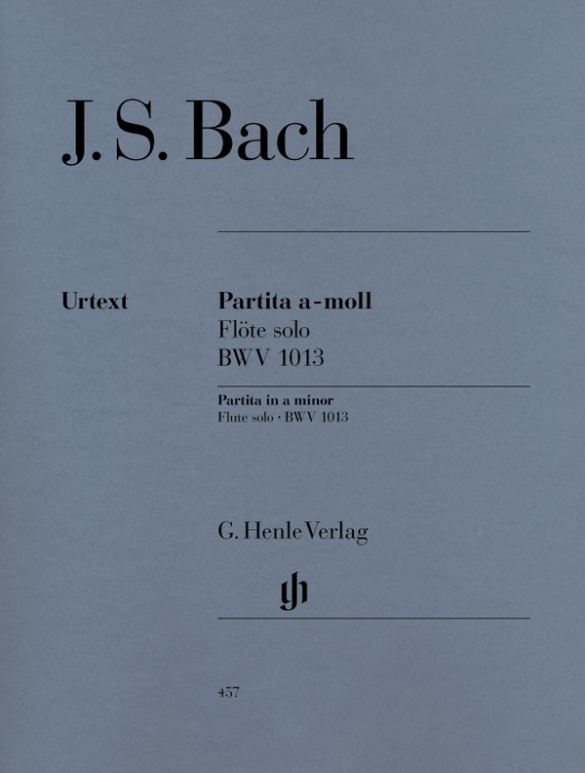 Cover: 9790201804576 | Bach, Johann Sebastian - Partita a-moll BWV 1013 für Flöte solo | Buch