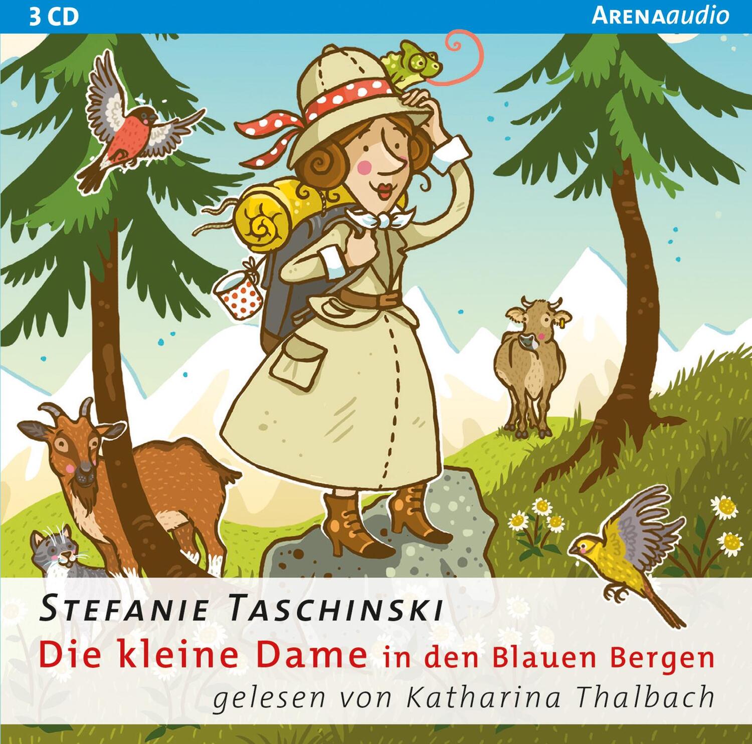 Cover: 9783401241326 | Die kleine Dame in den Blauen Bergen (5) | Stefanie Taschniski | CD