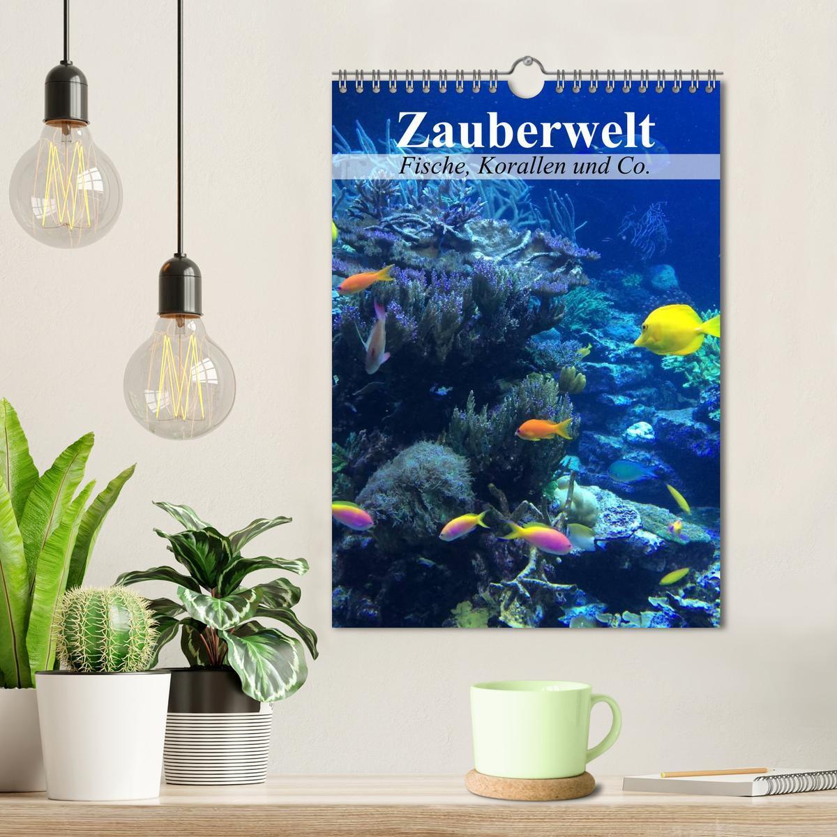 Bild: 9783457036006 | Zauberwelt. Fische, Korallen und Co. (Wandkalender 2025 DIN A4...