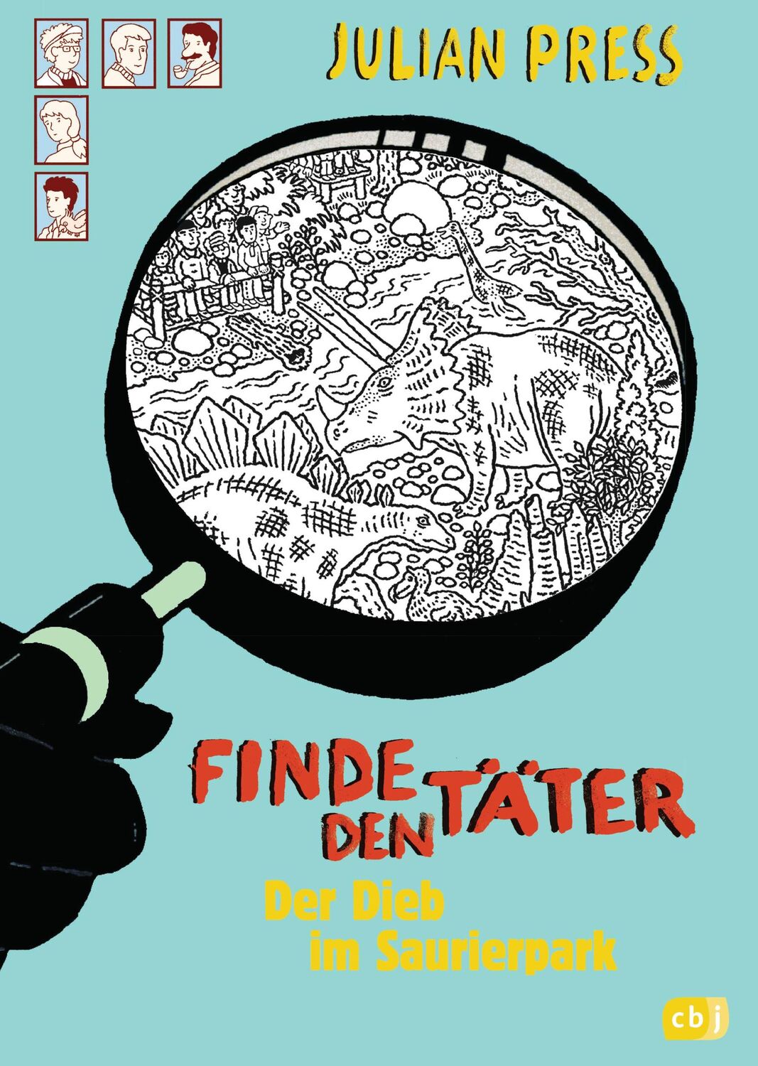 Cover: 9783570174364 | Finde den Täter - Der Dieb im Saurierpark | Julian Press | Taschenbuch