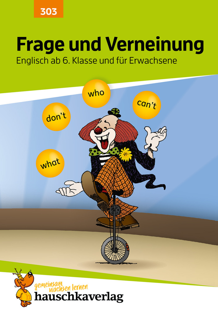 Cover: 9783881003032 | Frage und Verneinung. Englisch ab 6. Klasse und für Erwachsene,...