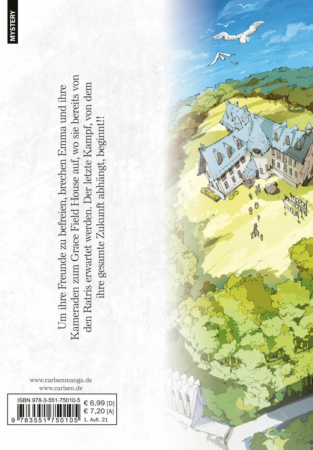Rückseite: 9783551750105 | The Promised Neverland 19 | Kaiu Shirai (u. a.) | Taschenbuch | 224 S.