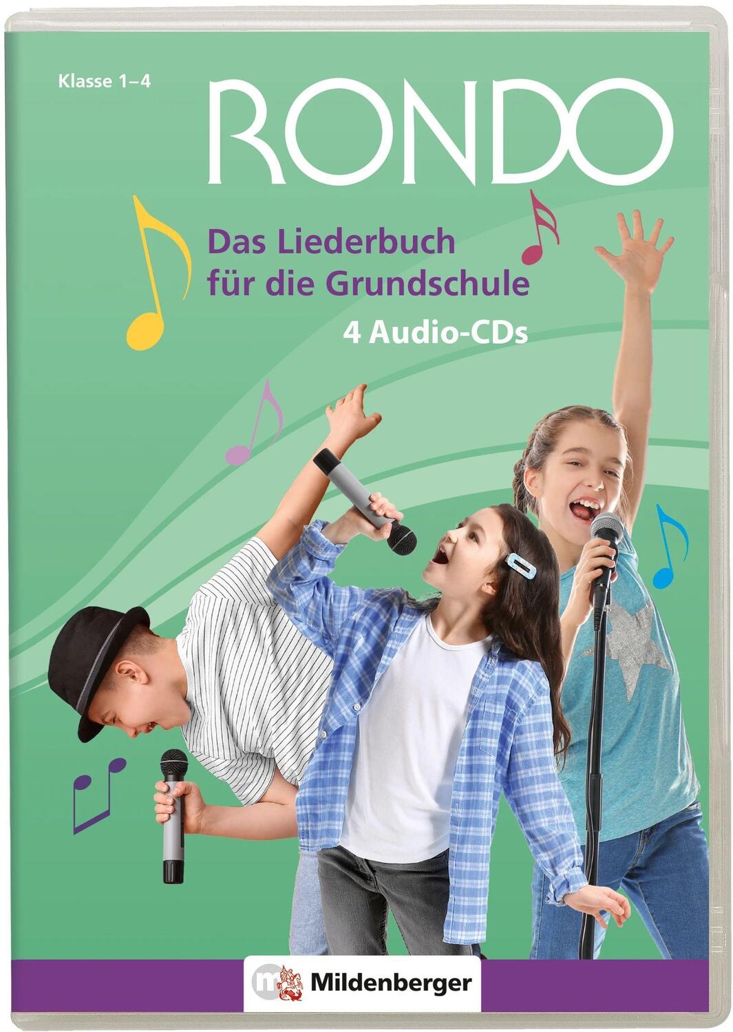 Cover: 9783619170272 | RONDO - Das Liederbuch für die Grundschule - 4 Audio CDs | Audio-CD