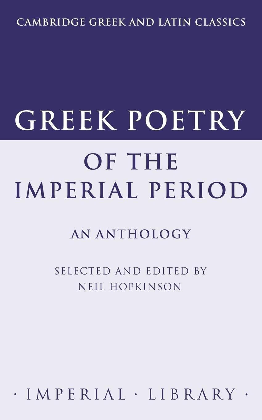 Cover: 9780521423137 | Greek Poetry of the Imperial Period | An Anthology | Neil Hopkinson