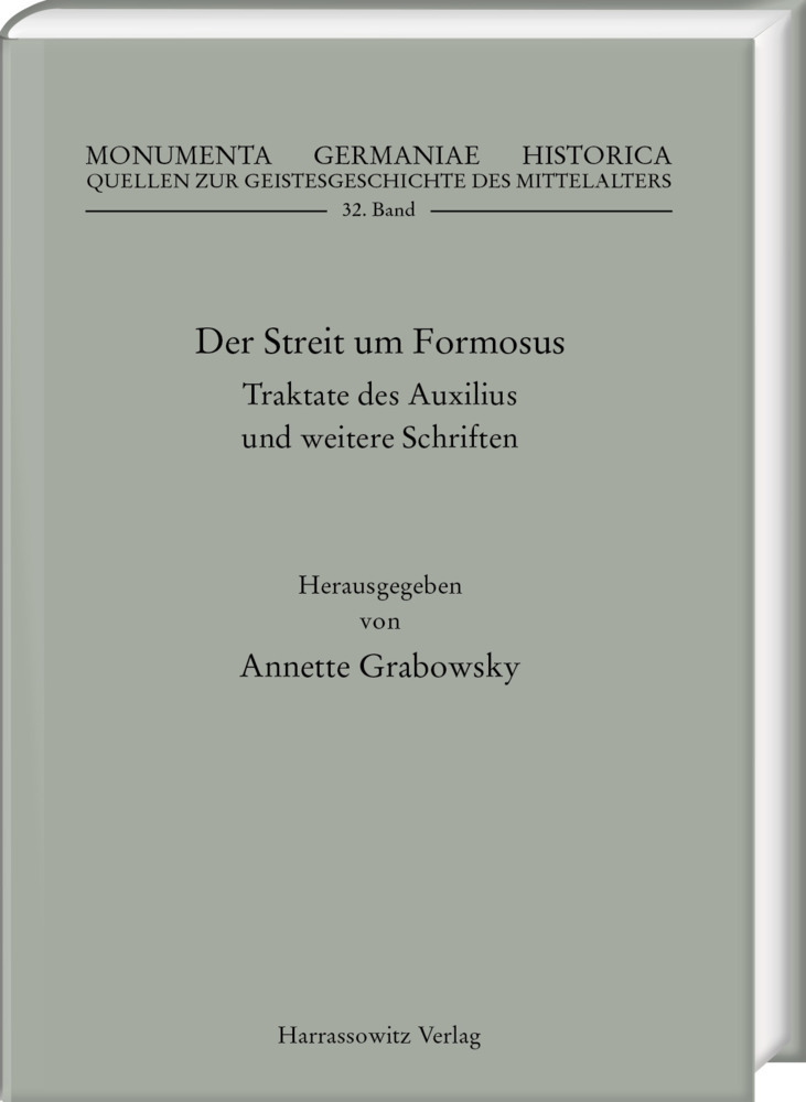 Cover: 9783447113779 | Der Streit um Formosus | Traktate des Auxilius und weitere Schriften
