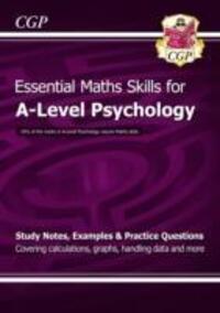 Cover: 9781847623249 | A-Level Psychology: Essential Maths Skills | CGP Books | Taschenbuch