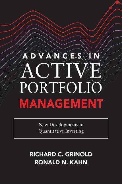 Cover: 9781260453713 | Advances in Active Portfolio Management: New Developments in...