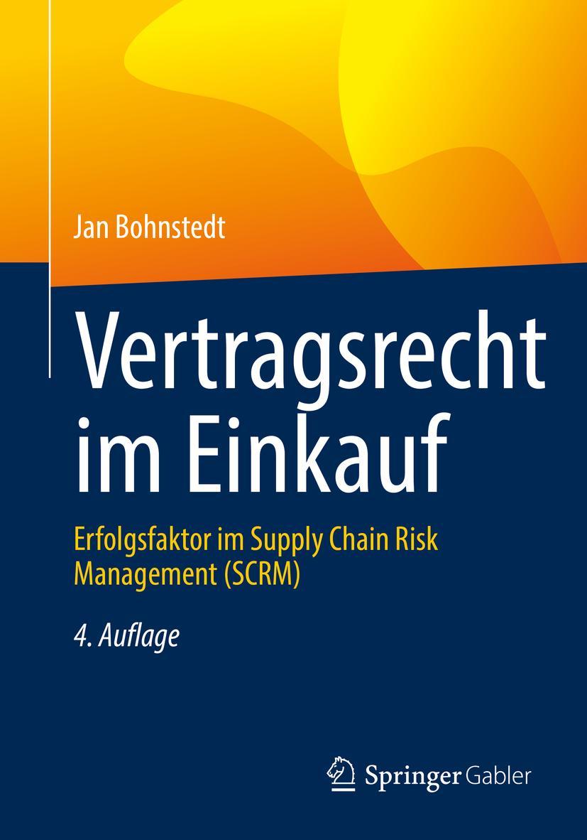 Cover: 9783658387938 | Vertragsrecht im Einkauf | Jan Bohnstedt | Taschenbuch | Paperback