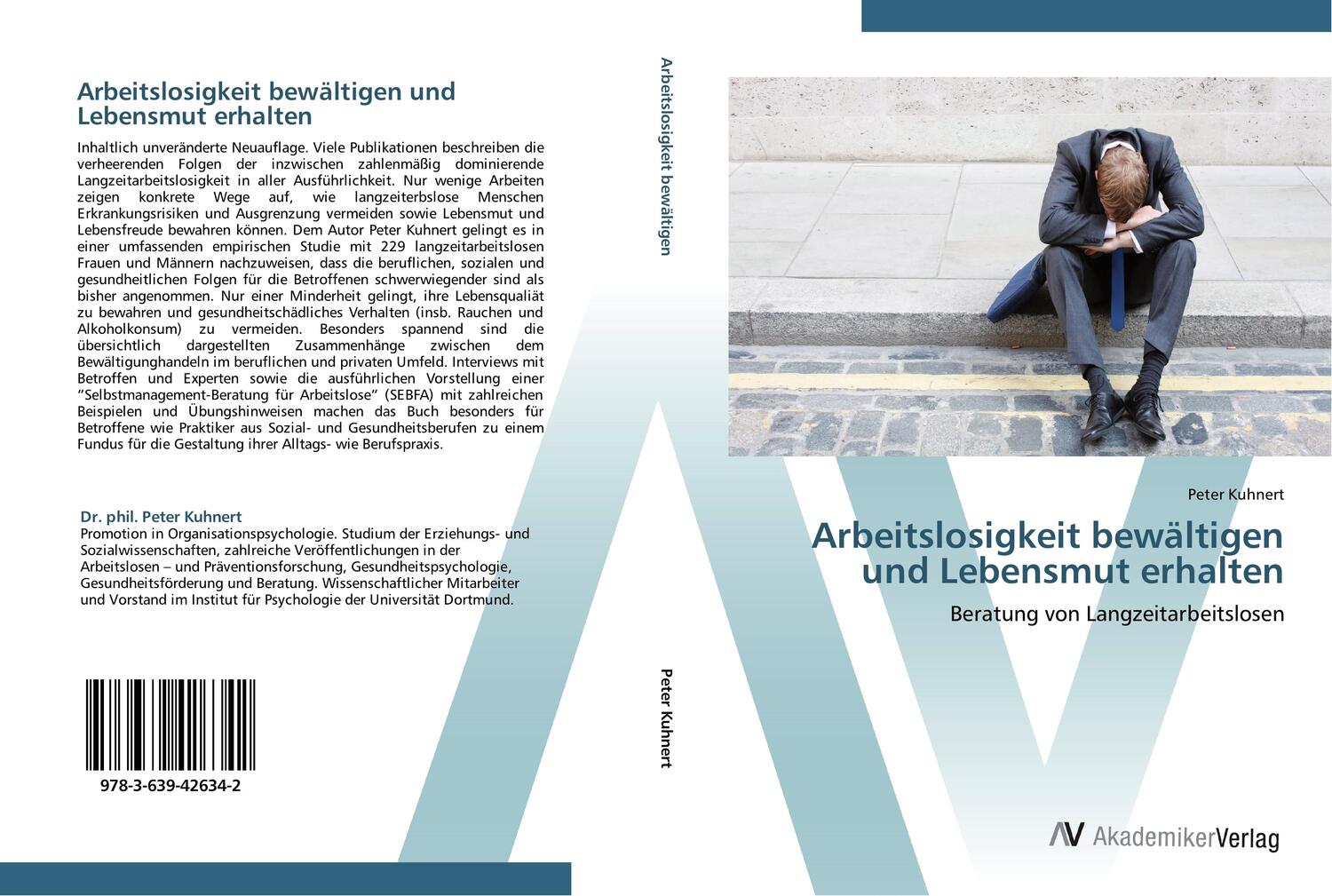 Cover: 9783639426342 | Arbeitslosigkeit bewältigen und Lebensmut erhalten | Peter Kuhnert