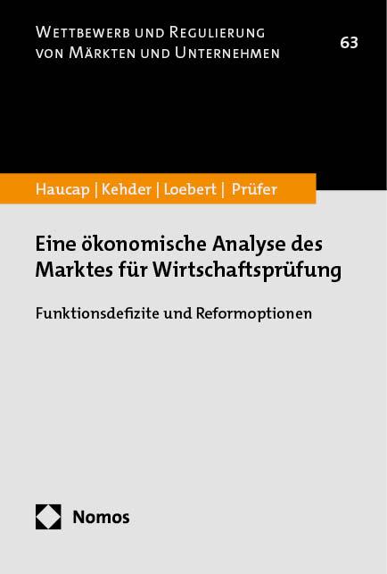 Cover: 9783756008803 | Eine ökonomische Analyse des Marktes für Wirtschaftsprüfung | Buch