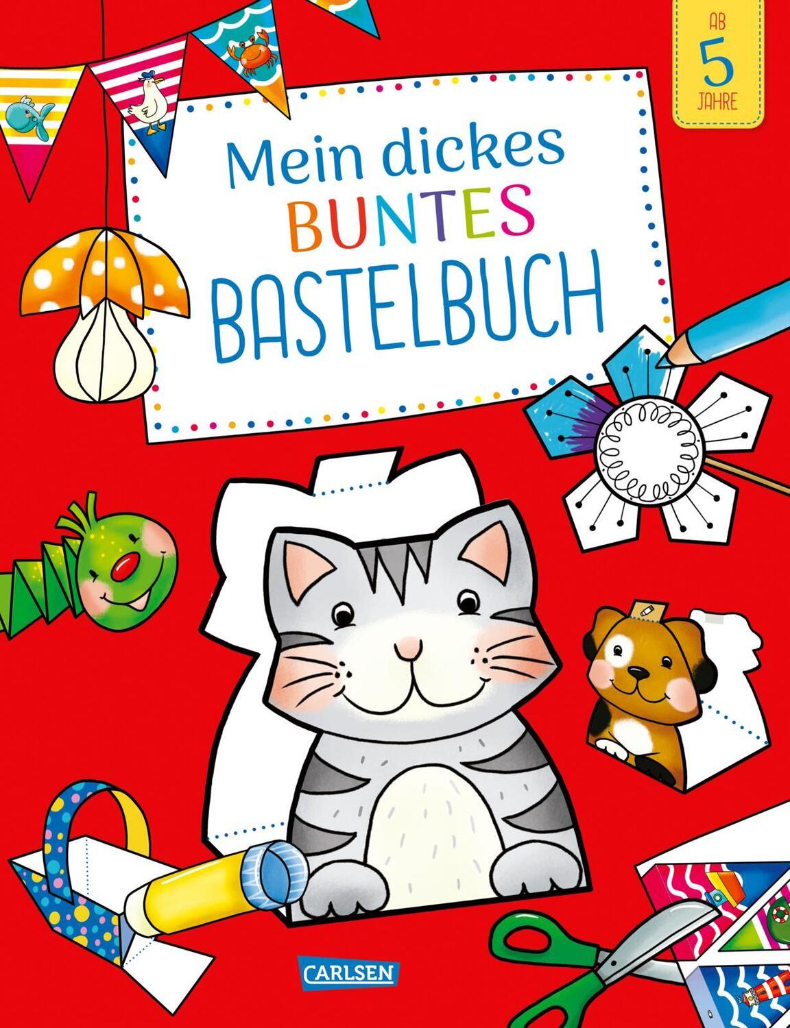 Cover: 9783551190802 | Mein dickes buntes Bastelbuch | Taschenbuch | Deutsch | 2022 | Carlsen