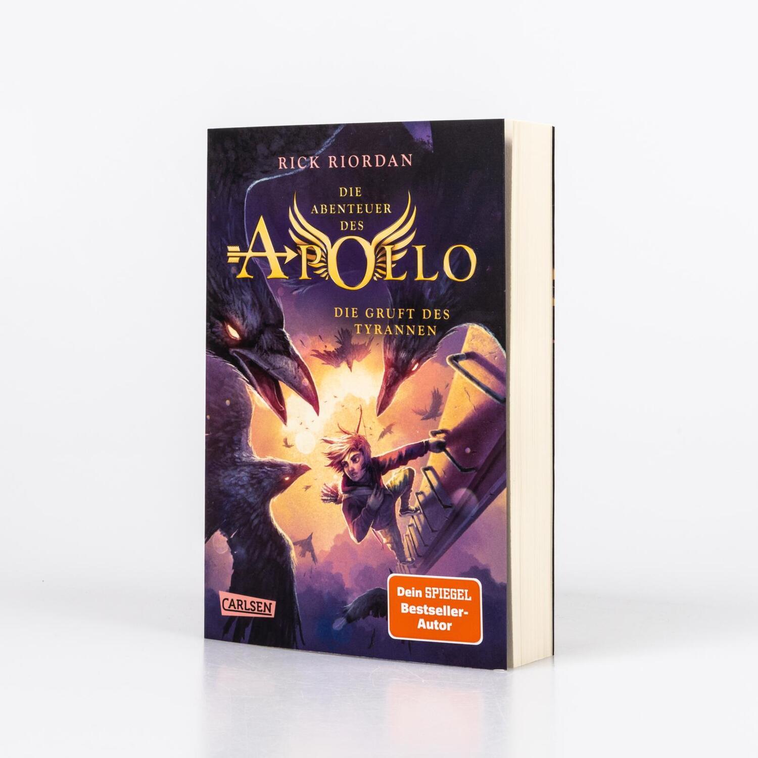 Bild: 9783551320780 | Die Abenteuer des Apollo 4: Die Gruft des Tyrannen | Rick Riordan