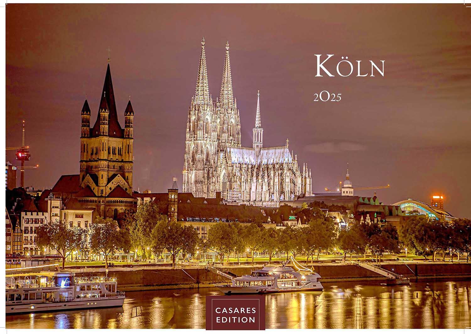 Cover: 9781835243022 | Köln 2025 L 35x50cm | Kalender | 14 S. | Deutsch | 2025