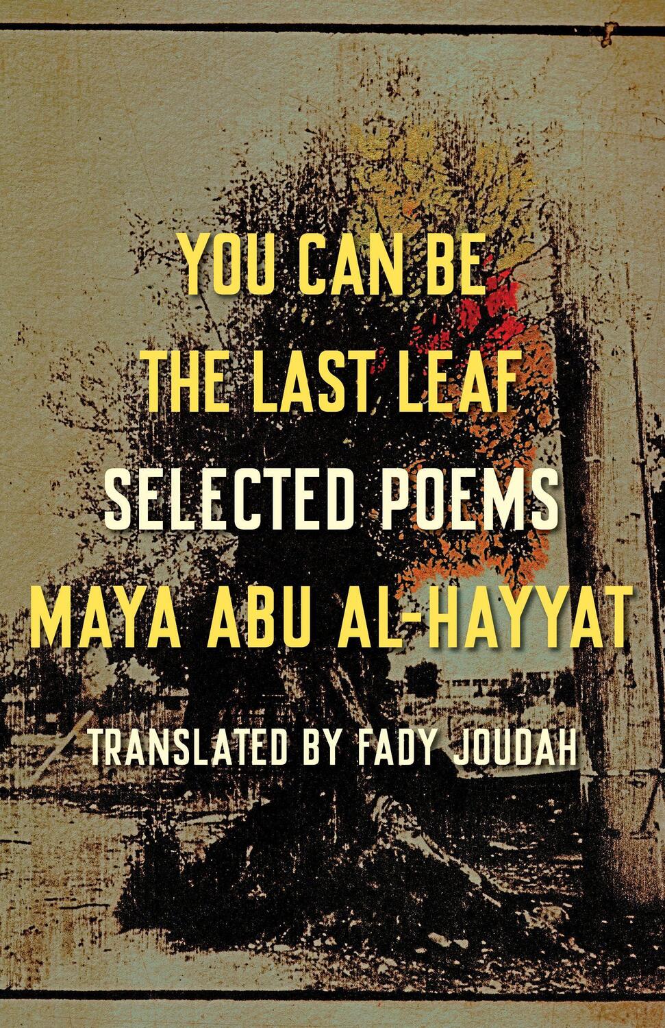 Cover: 9781571315403 | You Can Be the Last Leaf | Selected Poems | Maya Abu Al-Hayyat | Buch