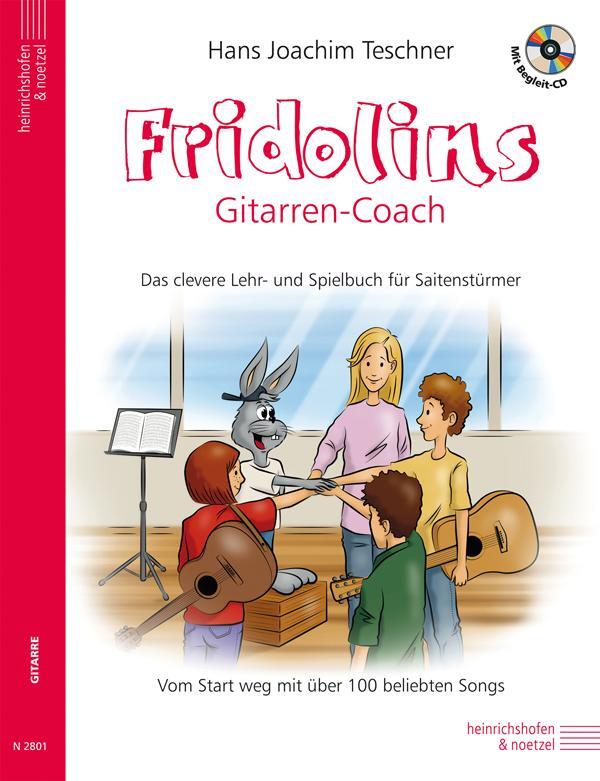 Cover: 9783938202777 | Fridolins Gitarren-Coach mit CD | Hans Joachim Tescher | Taschenbuch