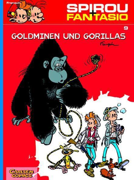 Cover: 9783551772091 | Spirou und Fantasio. Goldminen und Gorillas. (Bd. 9) | Andre Franquin