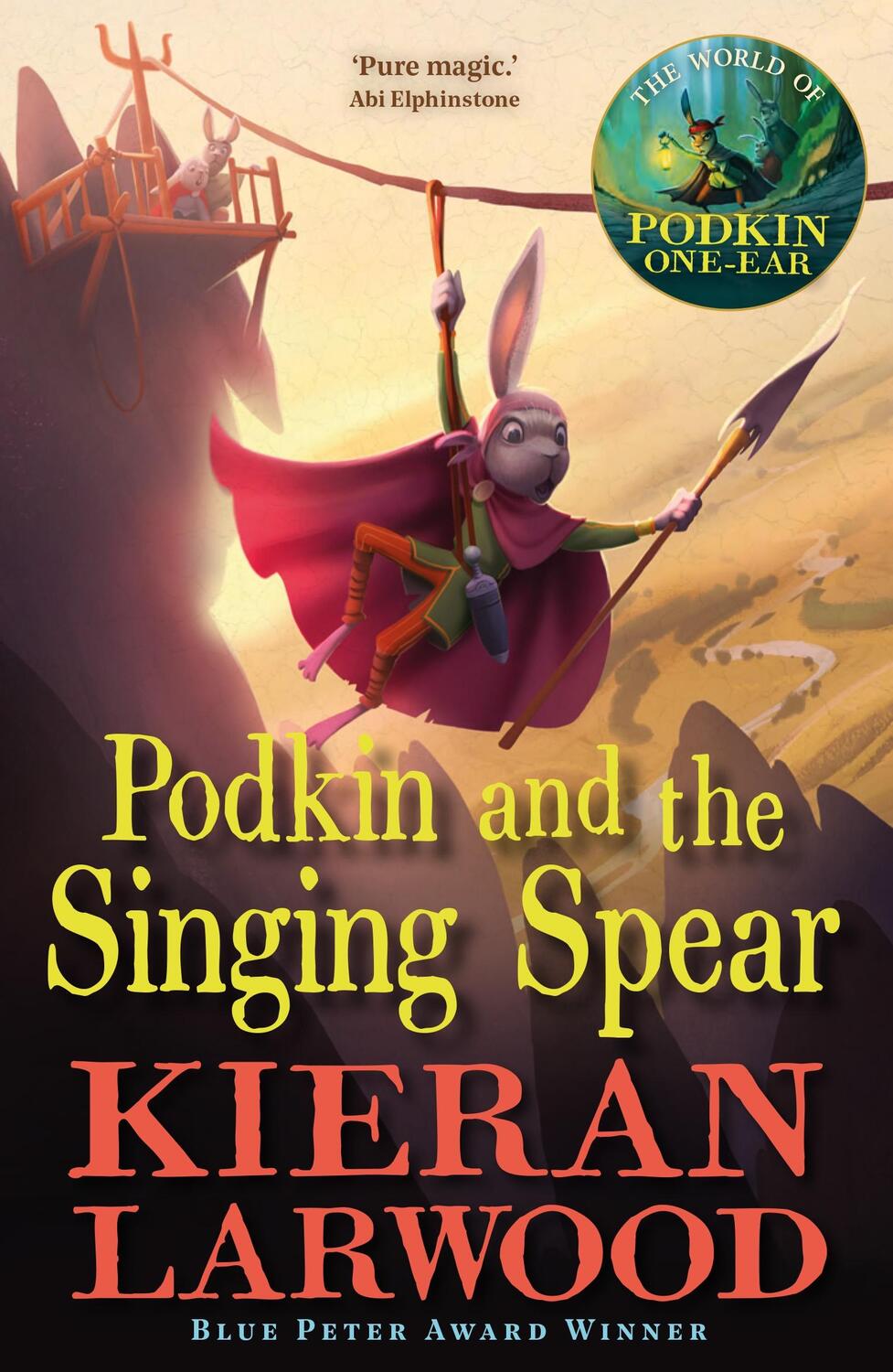 Cover: 9780571369492 | Podkin and the Singing Spear | Kieran Larwood | Taschenbuch | 358 S.