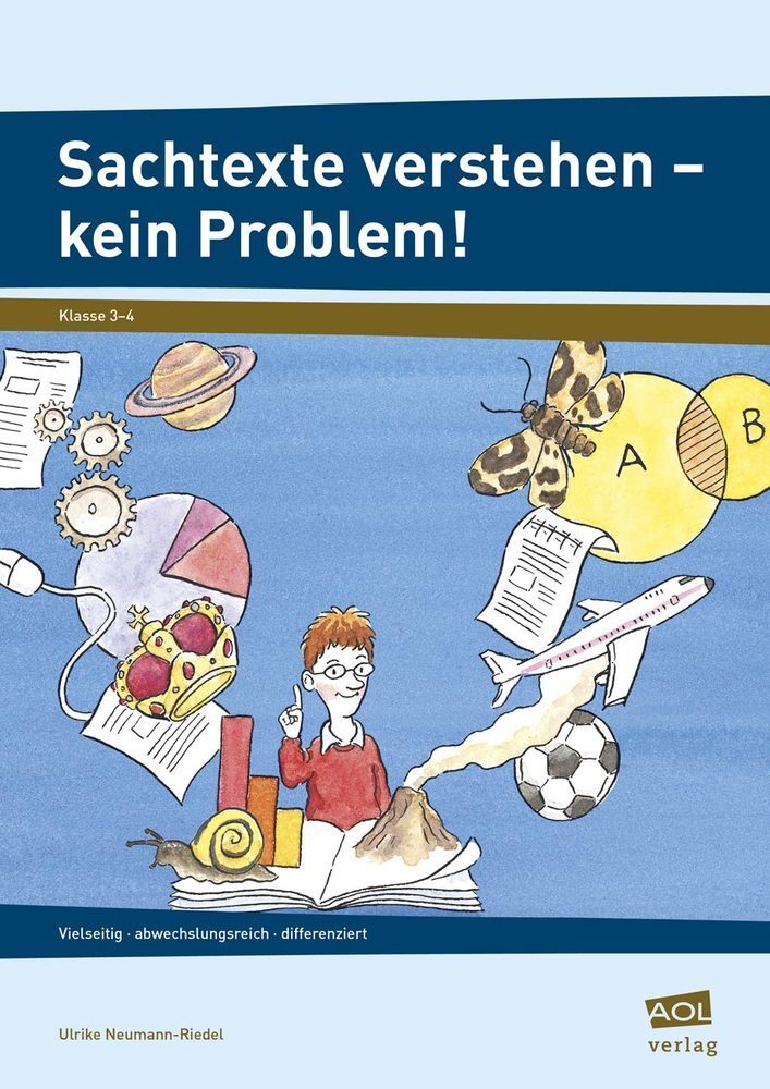 Cover: 9783403199663 | Sachtexte verstehen - kein Problem! | Ulrike Neumann-Riedel | 2016