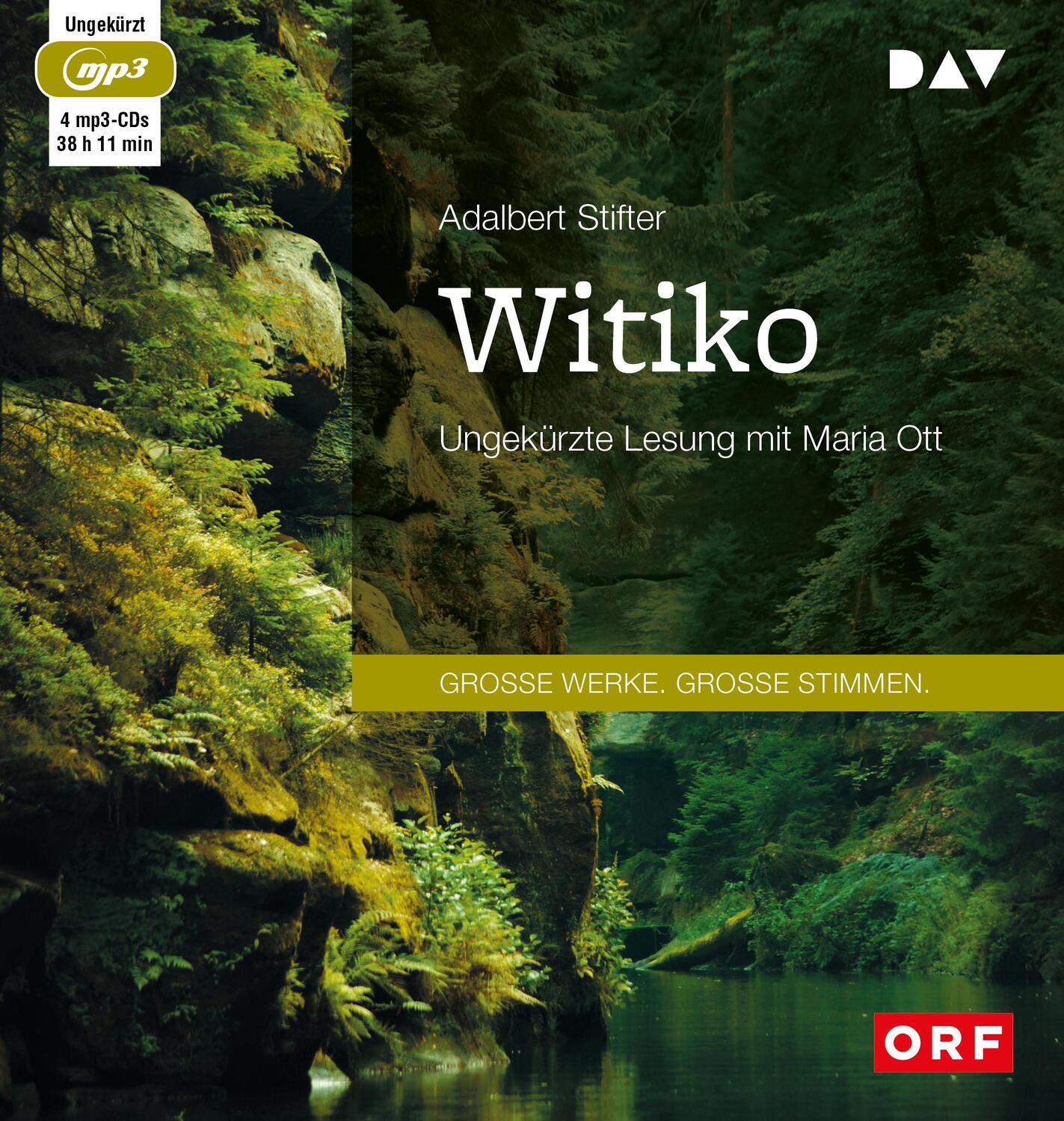 Cover: 9783742402219 | Witiko | Adalbert Stifter | MP3 | 3 | Deutsch | 2017