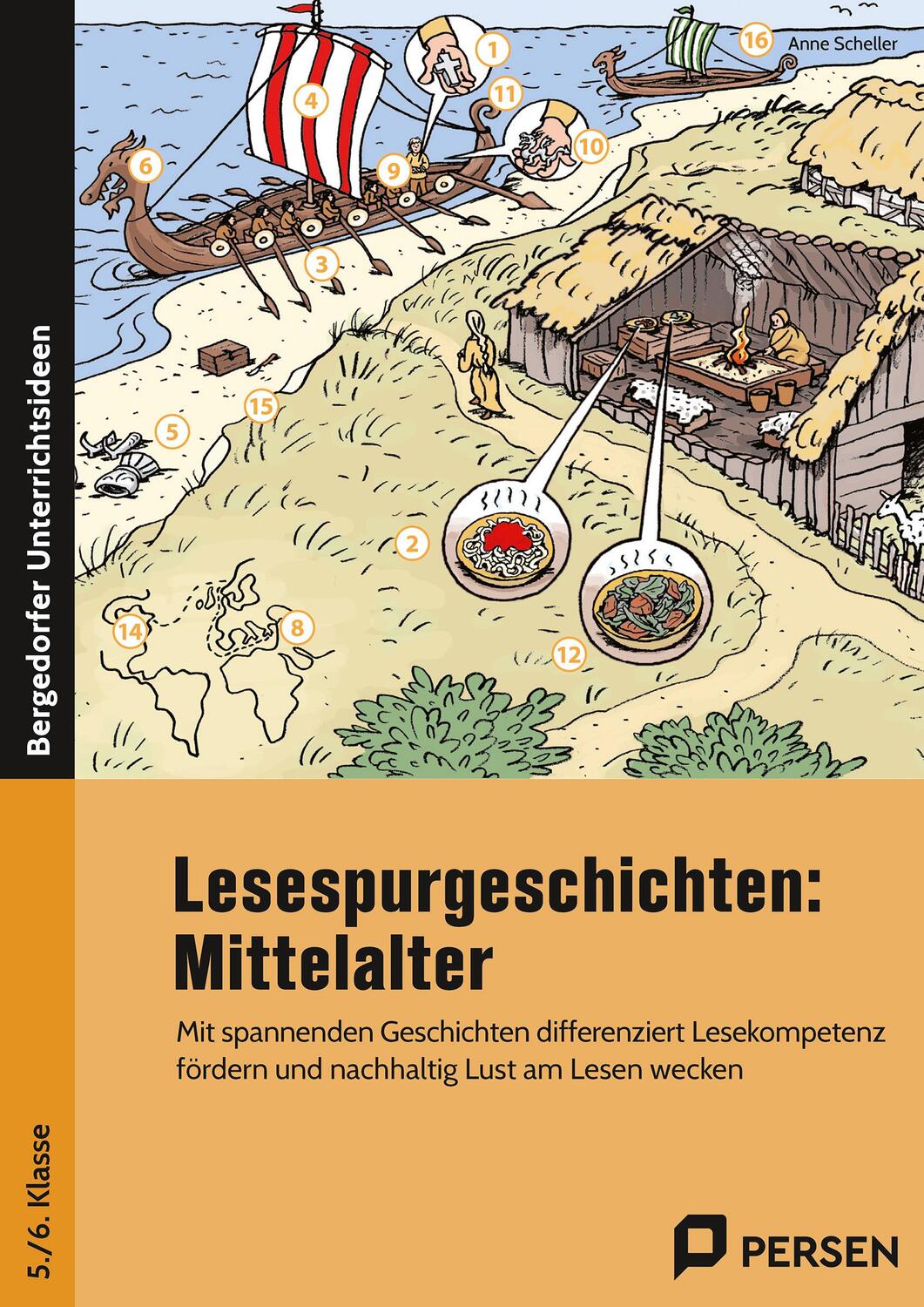 Cover: 9783403209867 | Lesespurgeschichten: Mittelalter | Anne Scheller | Broschüre | 53 S.