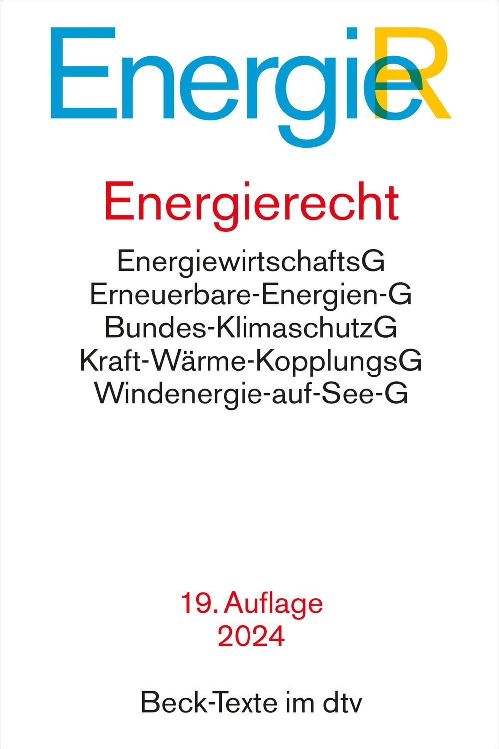 Cover: 9783423532655 | Energierecht | Taschenbuch | dtv-Taschenbücher Beck Texte | 2004 S.