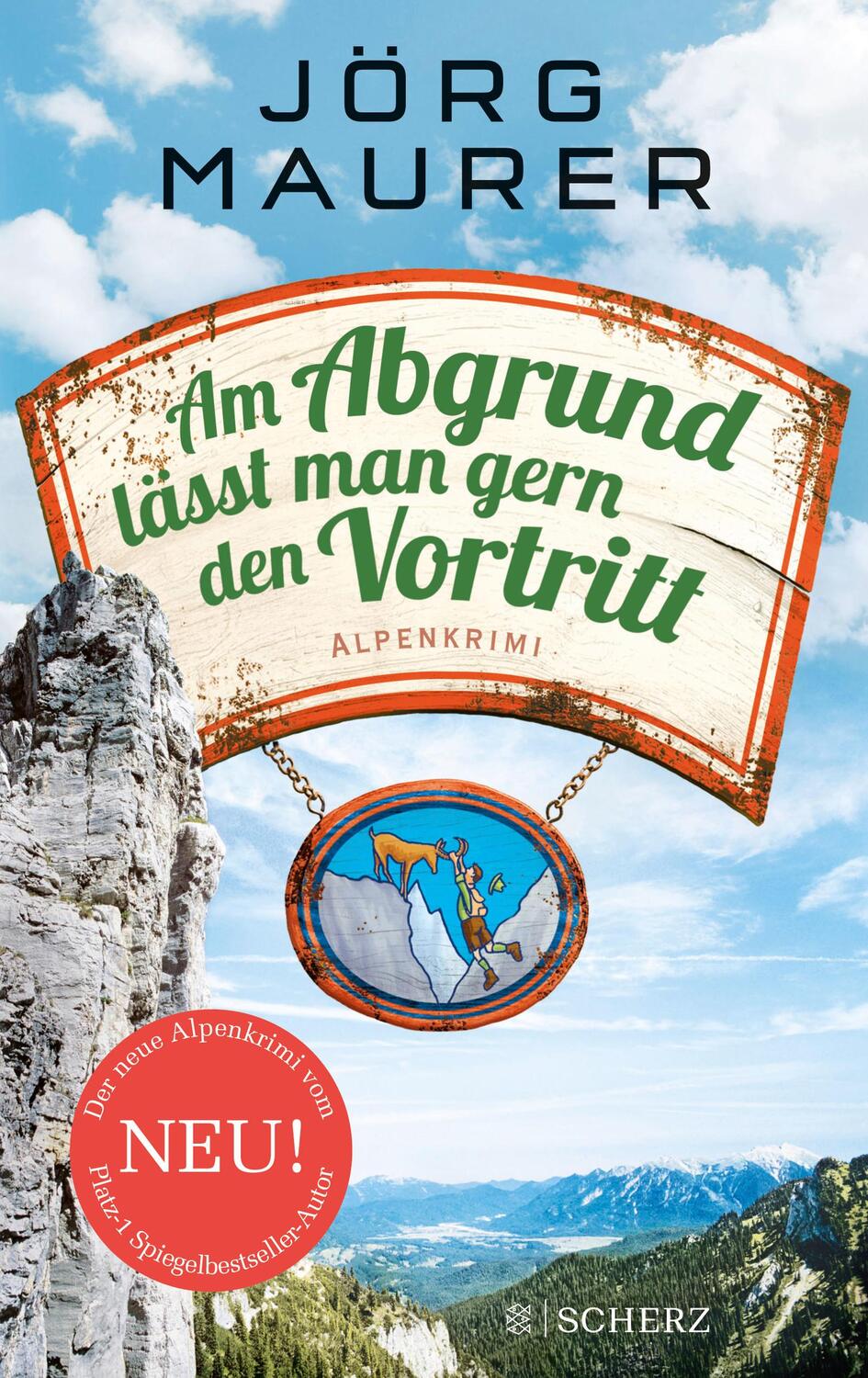 Cover: 9783651025196 | Am Abgrund lässt man gern den Vortritt | Alpenkrimi | Jörg Maurer