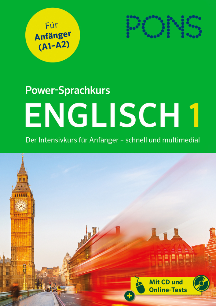 Cover: 9783125622920 | PONS Power-Sprachkurs Englisch 1, m. Audio-CD, MP3 | Taschenbuch