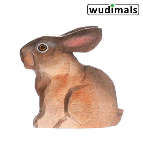 Cover: 701575407026 | Wudimals A040702 - Hase, Hare, handgeschnitzt aus Holz | A040702