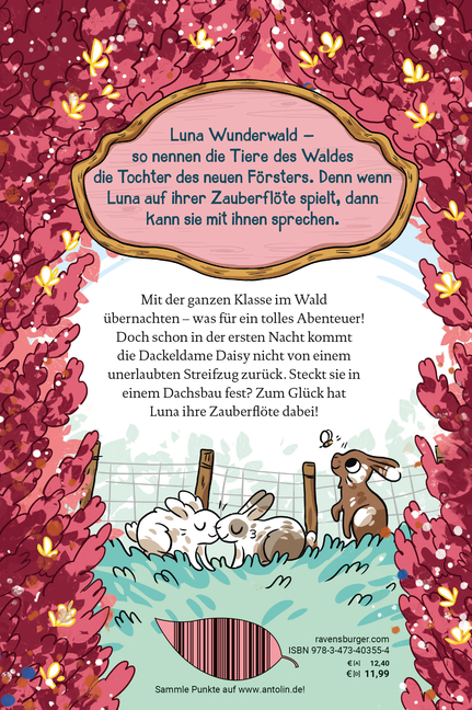 Bild: 9783473403554 | Luna Wunderwald, Band 6: Ein Dachs dreht Däumchen (magisches...