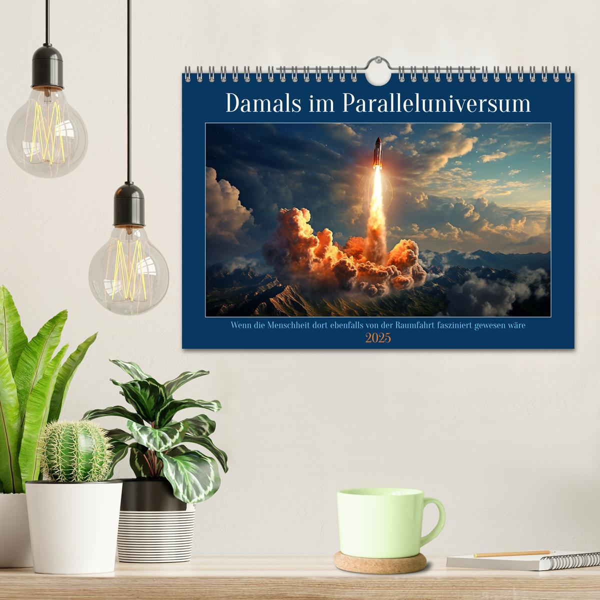 Bild: 9783383858239 | Damals im Paralleluniversum (Wandkalender 2025 DIN A4 quer),...