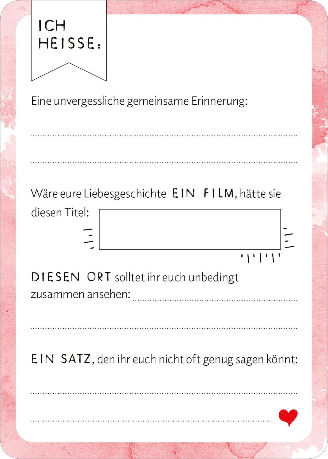 Bild: 4014489133391 | 50 Gästebuchkarten zur Hochzeit | Zum Eintragen, Aufheben und Erinnern