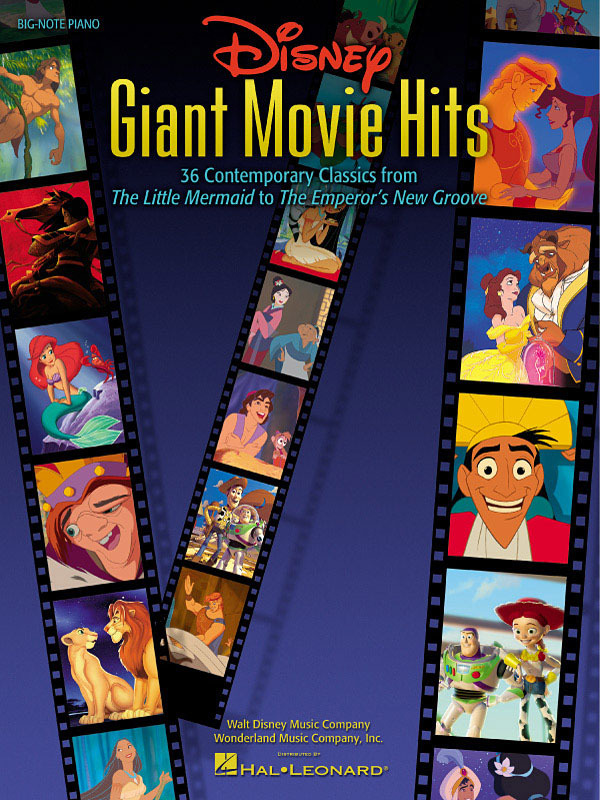 Cover: 73999108491 | Disney Giant Movie Hits | Big Note Songbook | Buch | 2002