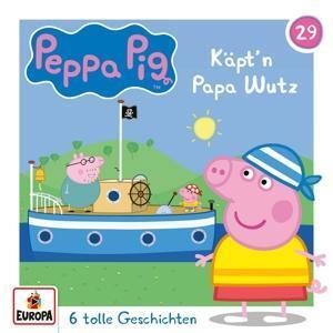 Cover: 194398859729 | Peppa Pig Hörspiel 29: Käpt'n Papa Wutz | Audio-CD | Deutsch | 2022