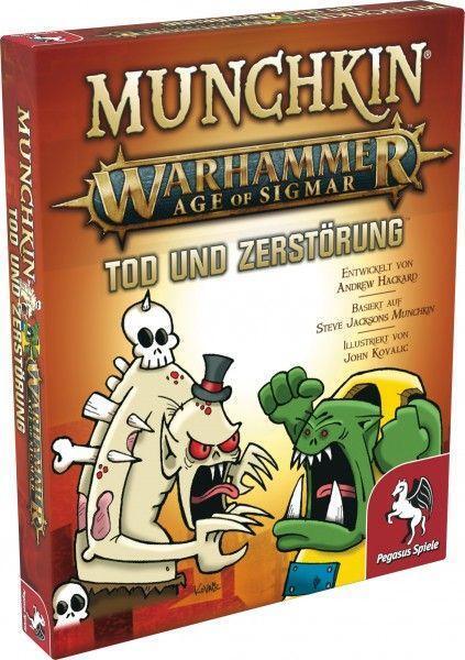 Cover: 4250231726941 | Munchkin Warhammer: Age of Sigmar - Tod und Zerstörung [Erweiterun]