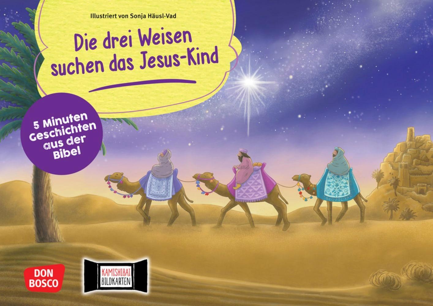 Cover: 4260179517389 | Die drei Weisen suchen das Jesus-Kind. Kamishibai Bildkartenset | Box